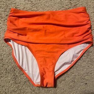 Nani Ruched High Rise Swim Bottoms